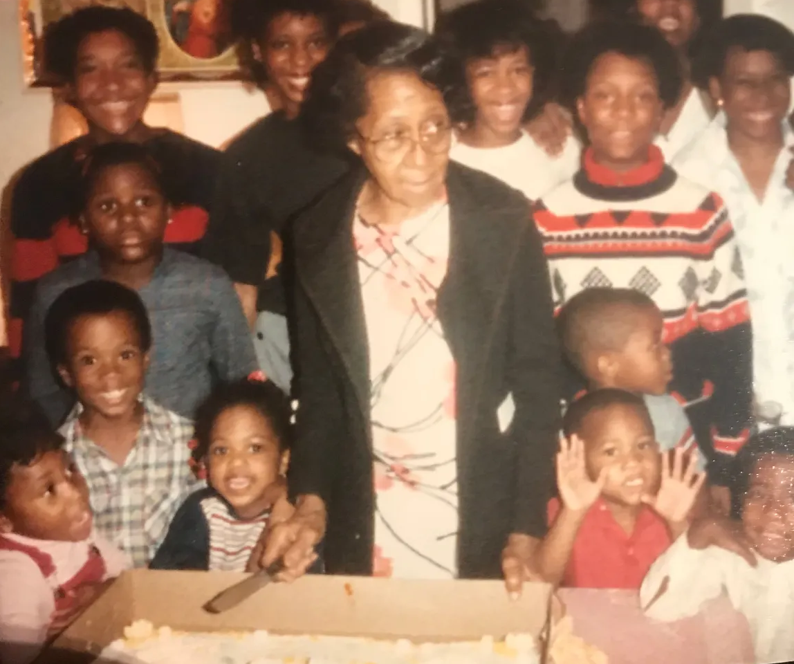 Johnson family reunion photo